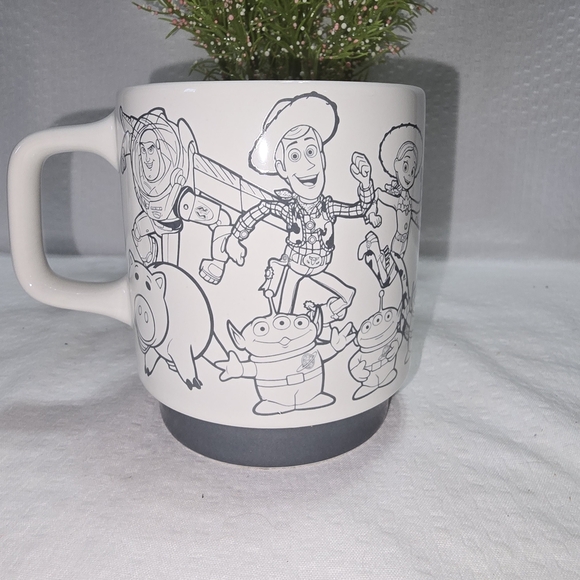Disney White and Gray "Made In The 90's" Mug. Euc - Picture 3 of 6